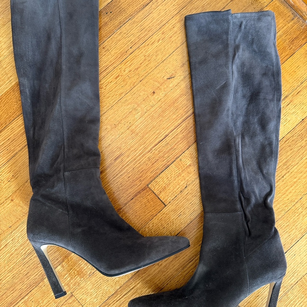Stuart Weitzman Suede Knee-High Boots